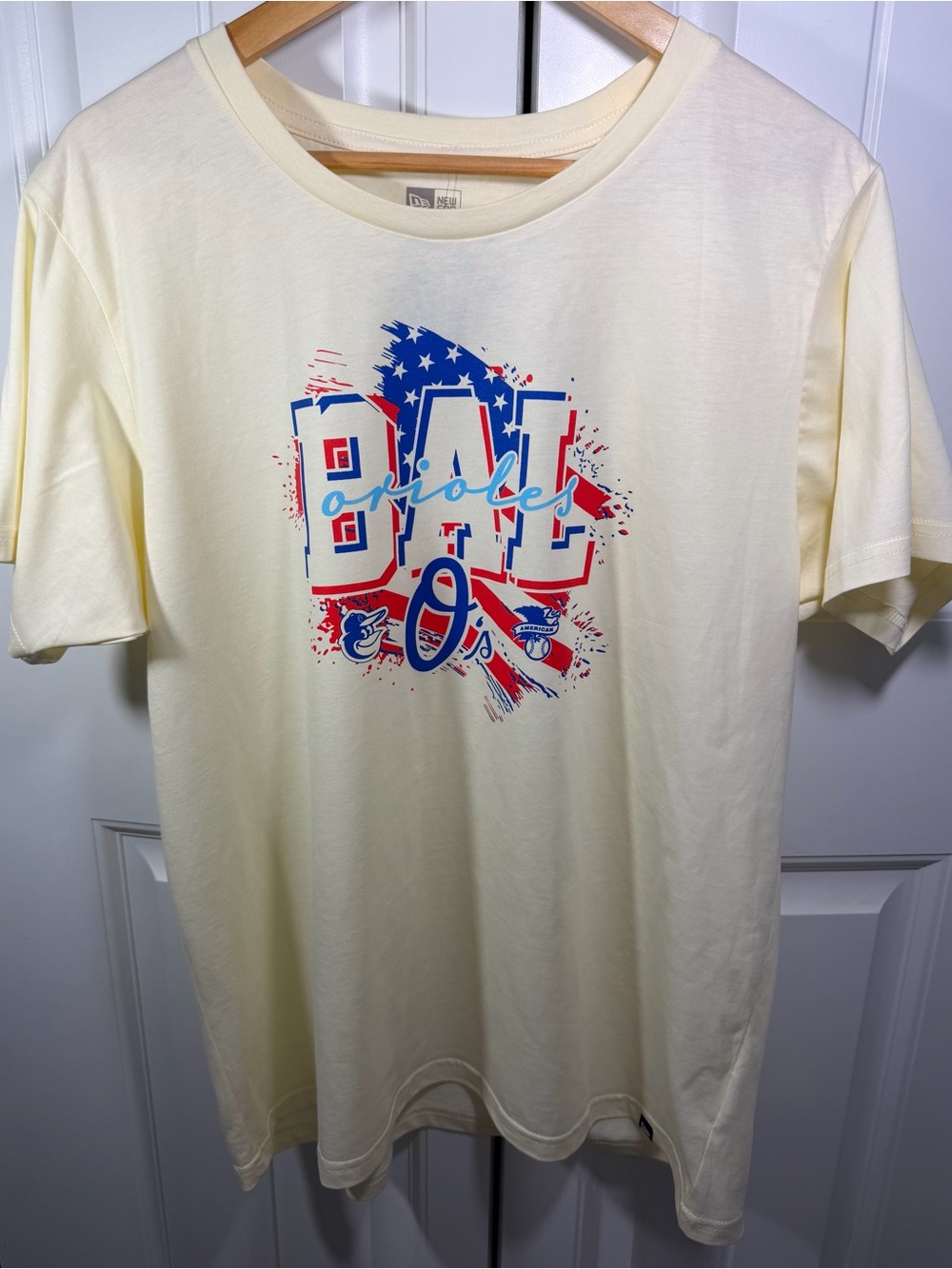 NWT New Era Baltimore Orioles 4th of July Tee XXL